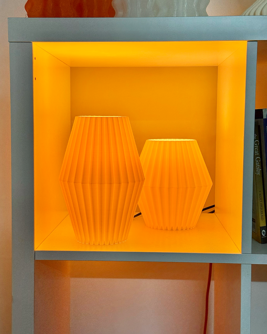 Origami Lamp Duo