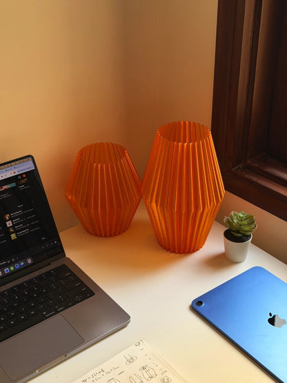 Origami Lamp Duo - 1077
