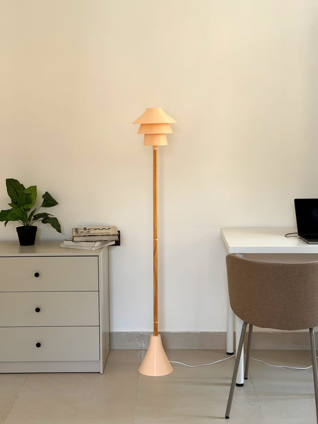 Aalto Wood Floor Lamp