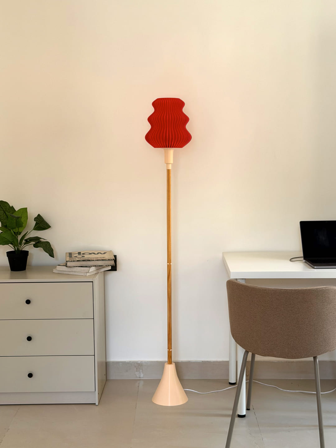 Solis Wood Floor Lamp