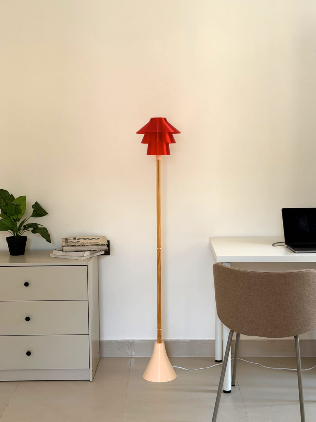 Aalto Wood Floor Lamp
