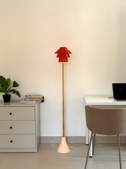 Aalto Wood Floor Lamp