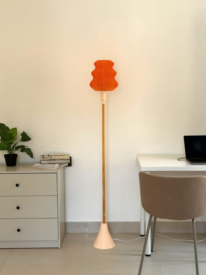 Solis Wood Floor Lamp