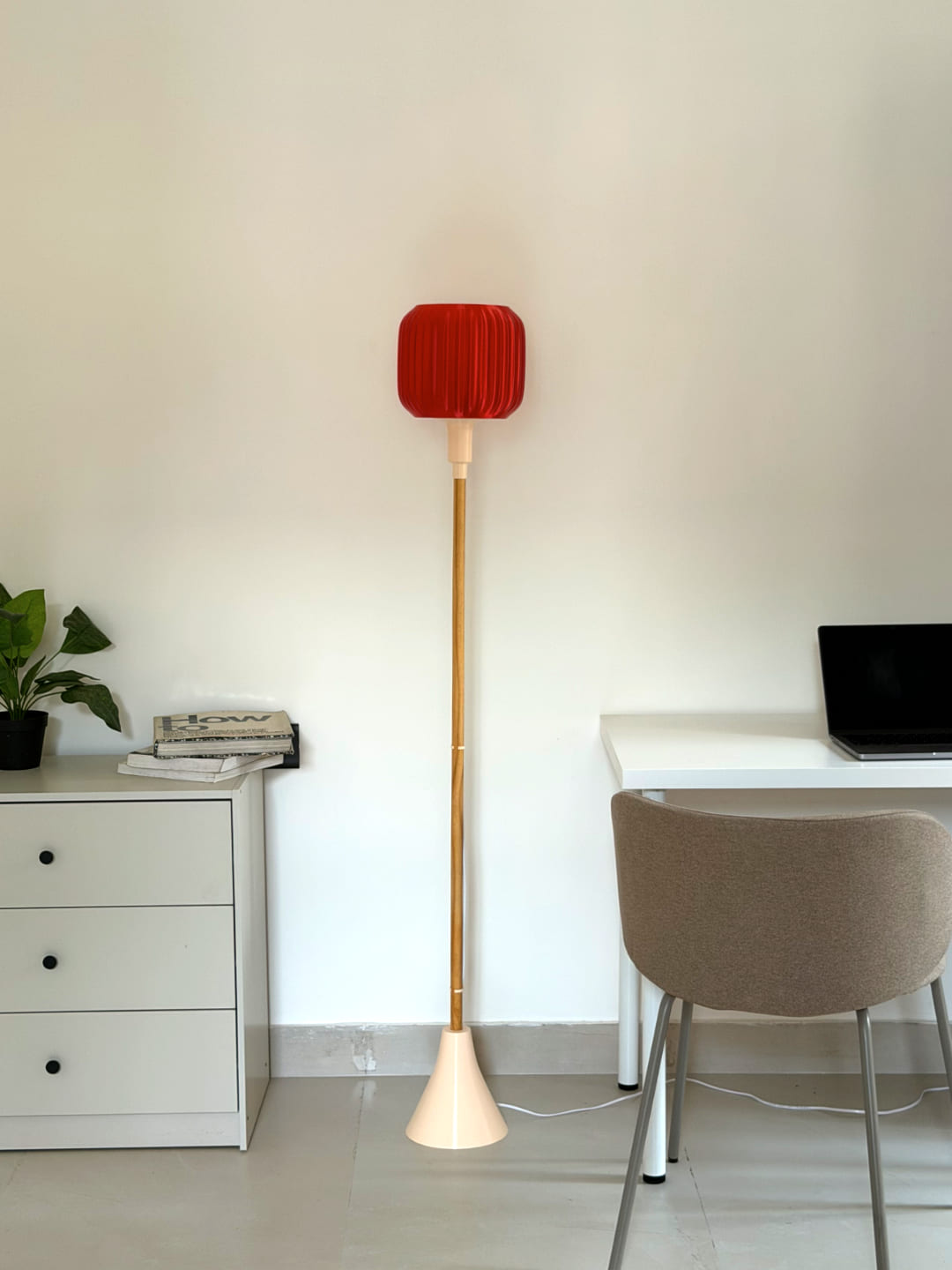 Soren Wood Floor Lamp
