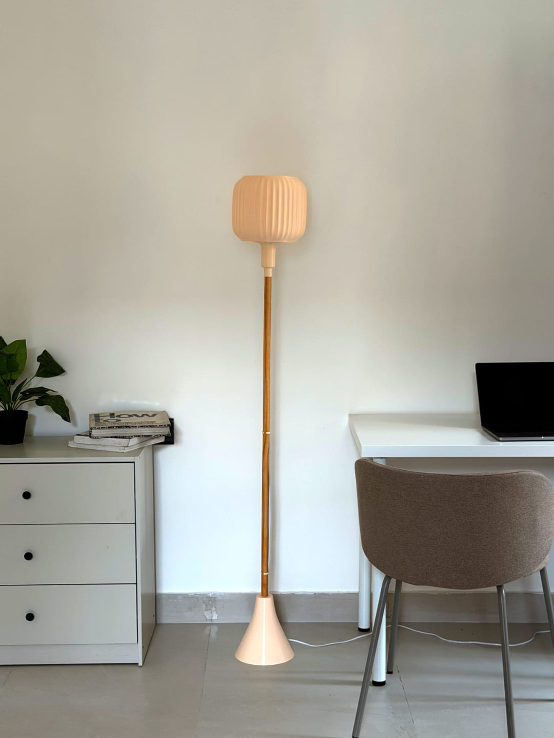 Soren Wood Floor Lamp
