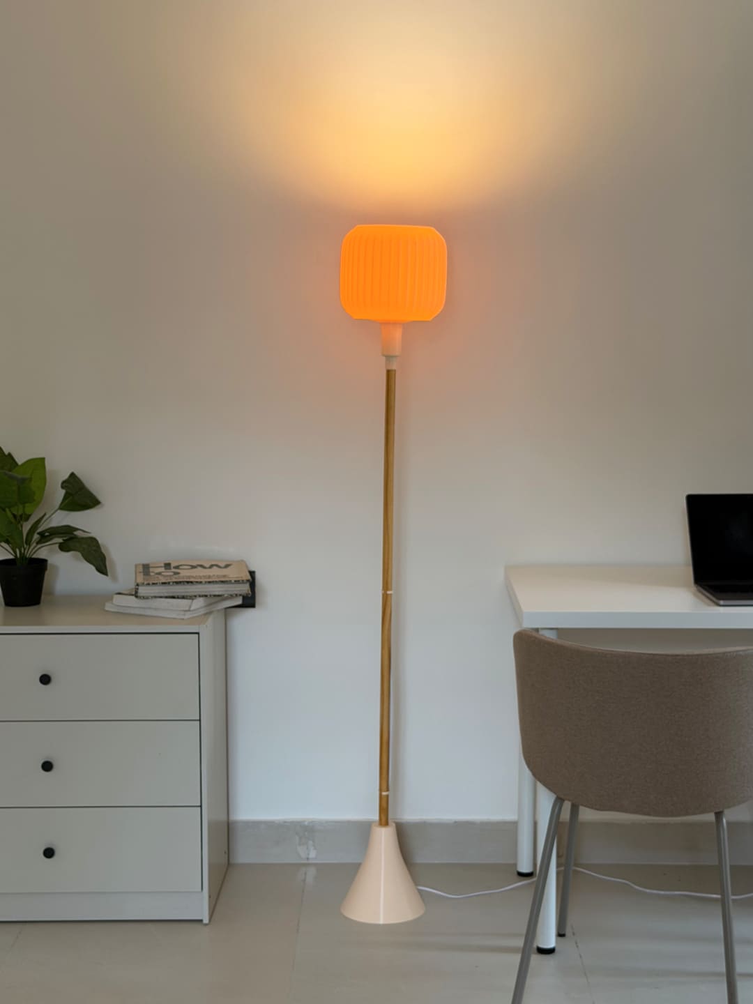 Soren Wood Floor Lamp