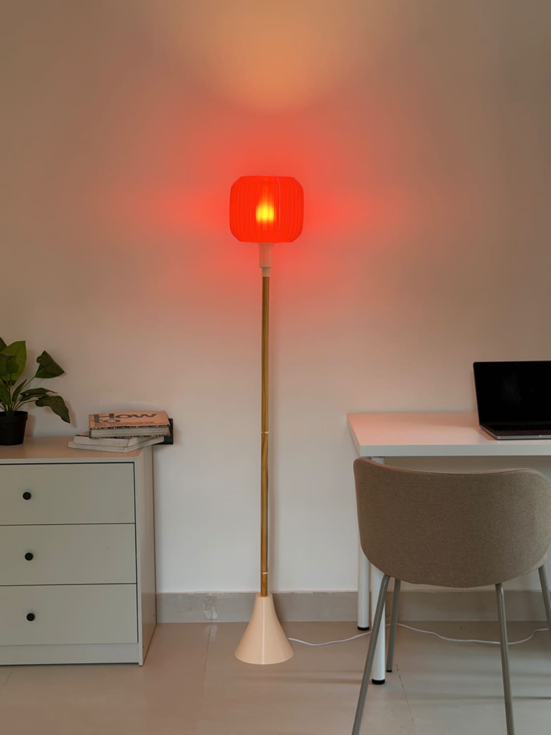 Soren Wood Floor Lamp