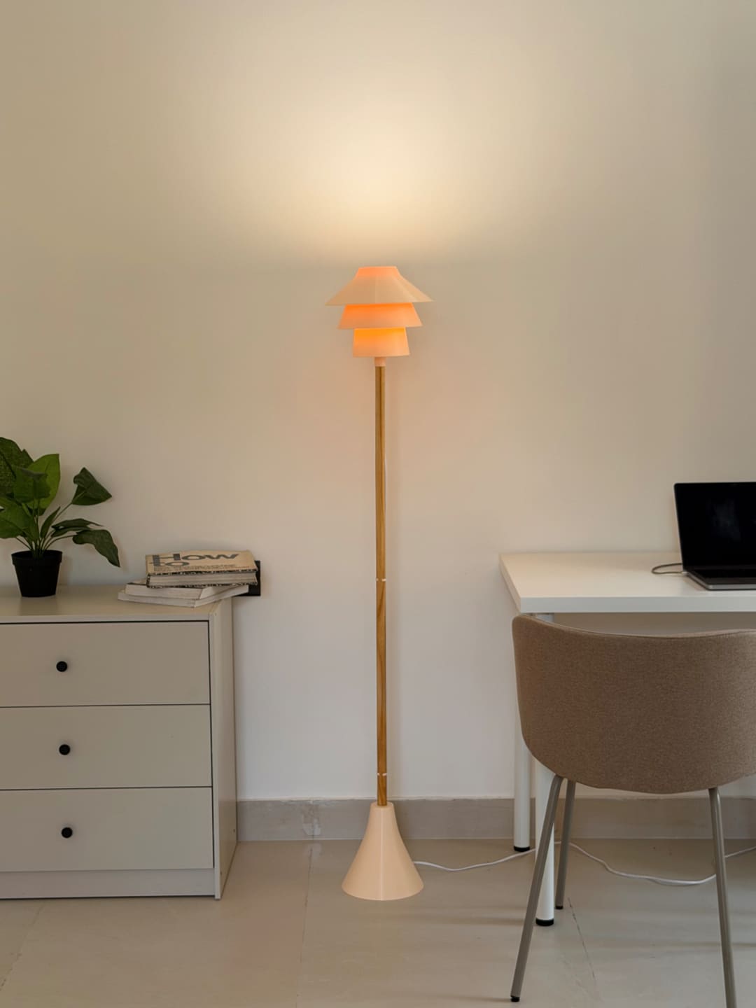Aalto Wood Floor Lamp