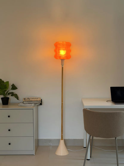 Ripple Wood Floor Lamp