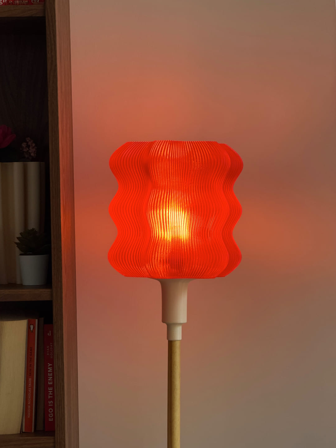 Ripple Wood Floor Lamp
