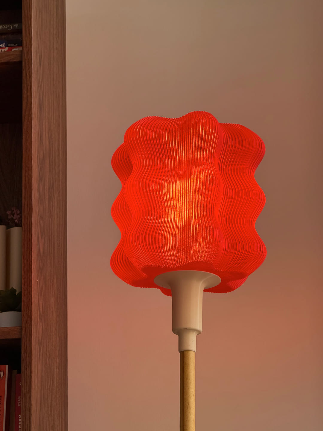 Ripple Wood Floor Lamp