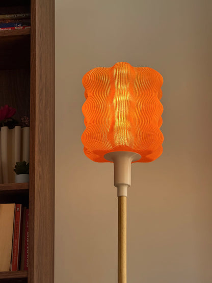 Ripple Wood Floor Lamp
