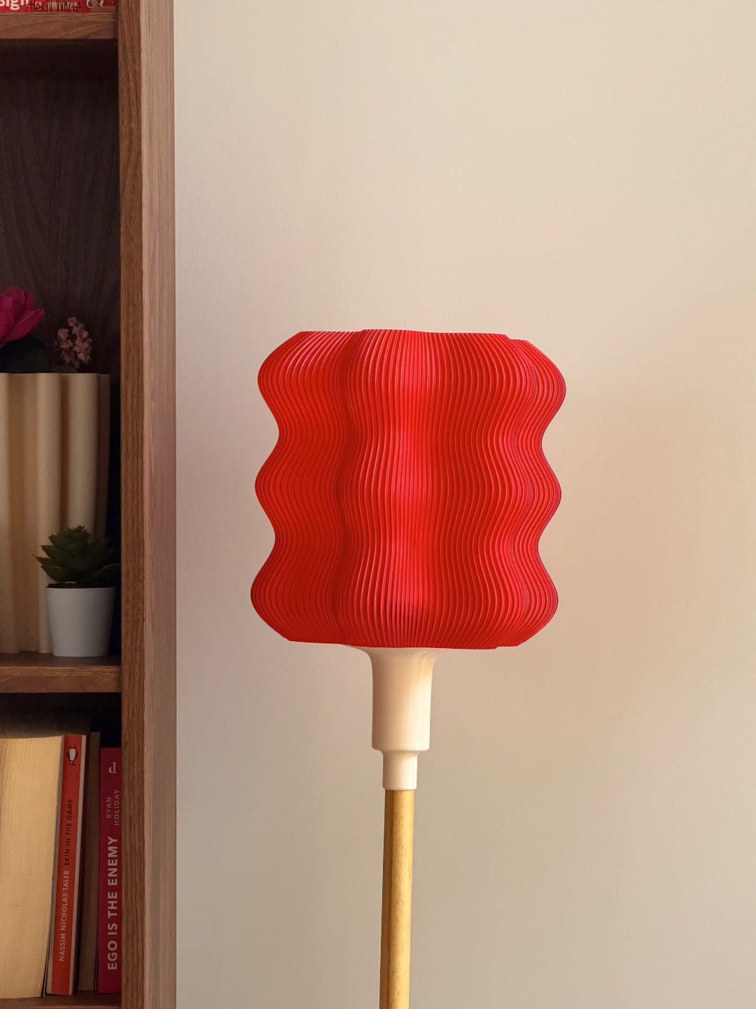 Ripple Wood Floor Lamp