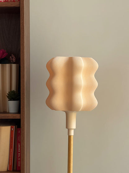 Ripple Wood Floor Lamp