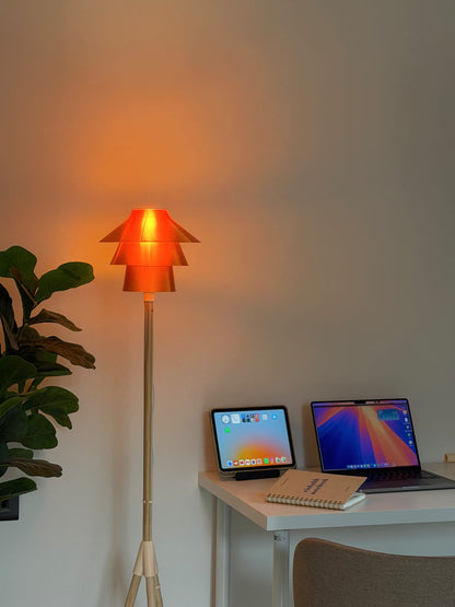 Aalto Wood Floor Lamp