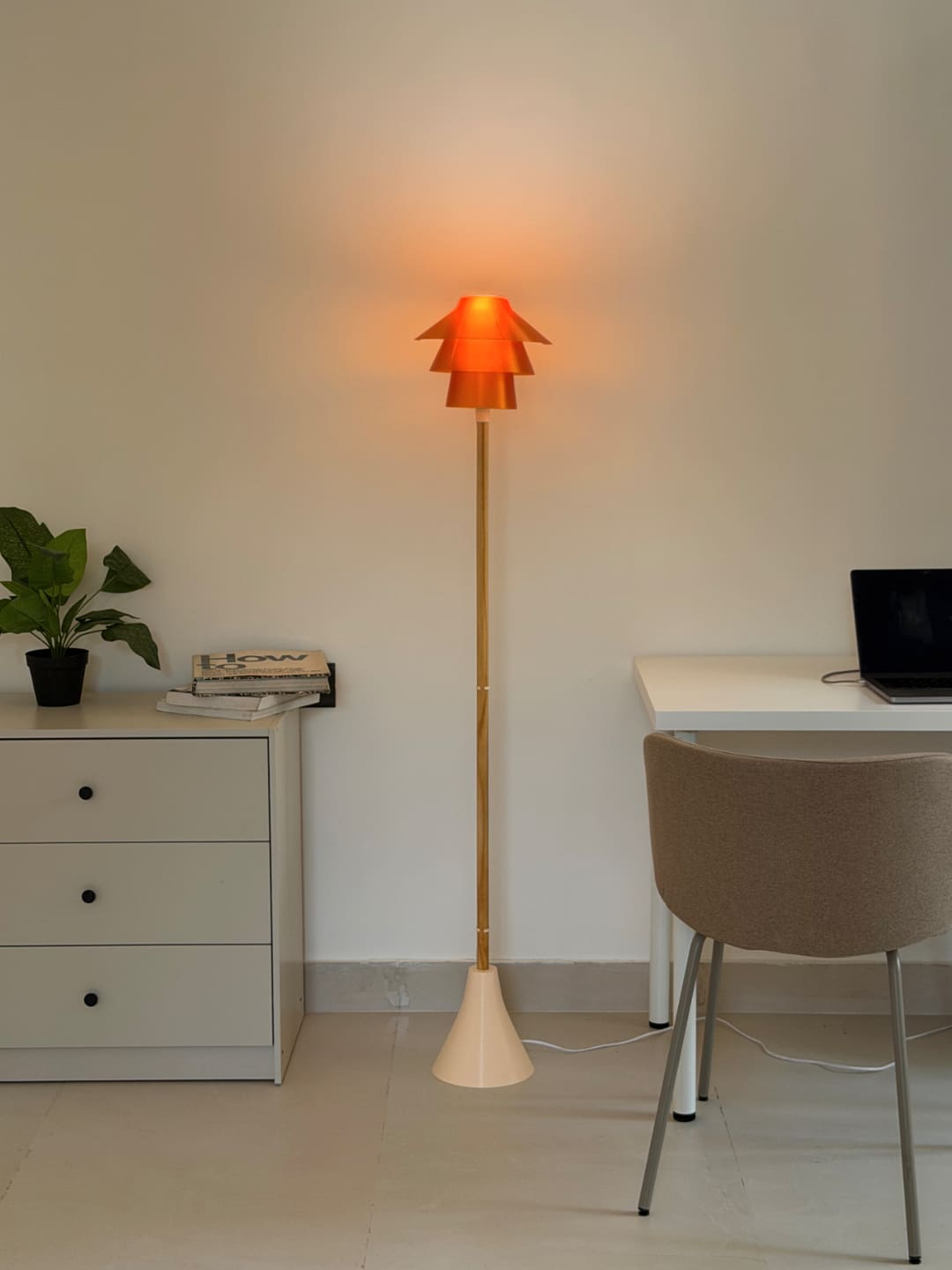 Aalto Wood Floor Lamp