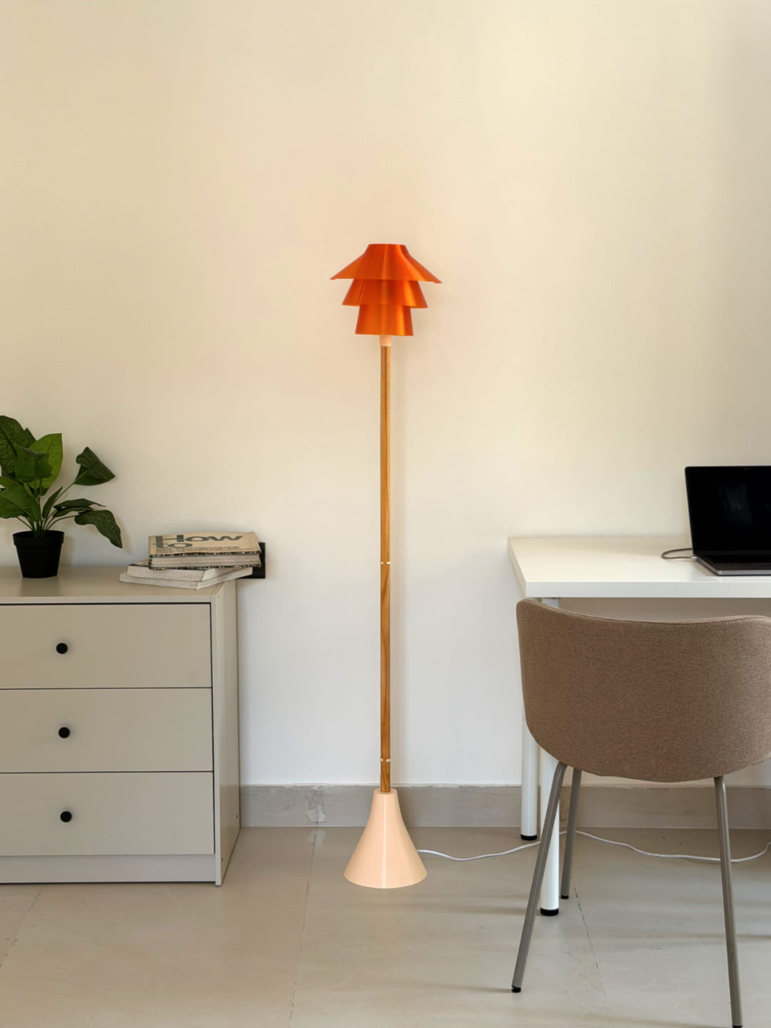 Aalto Wood Floor Lamp
