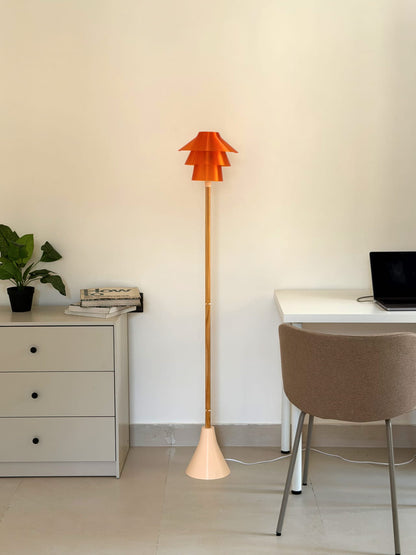 Aalto Wood Floor Lamp