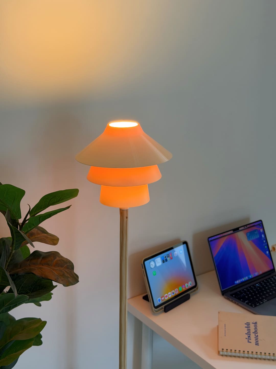 Aalto Wood Floor Lamp