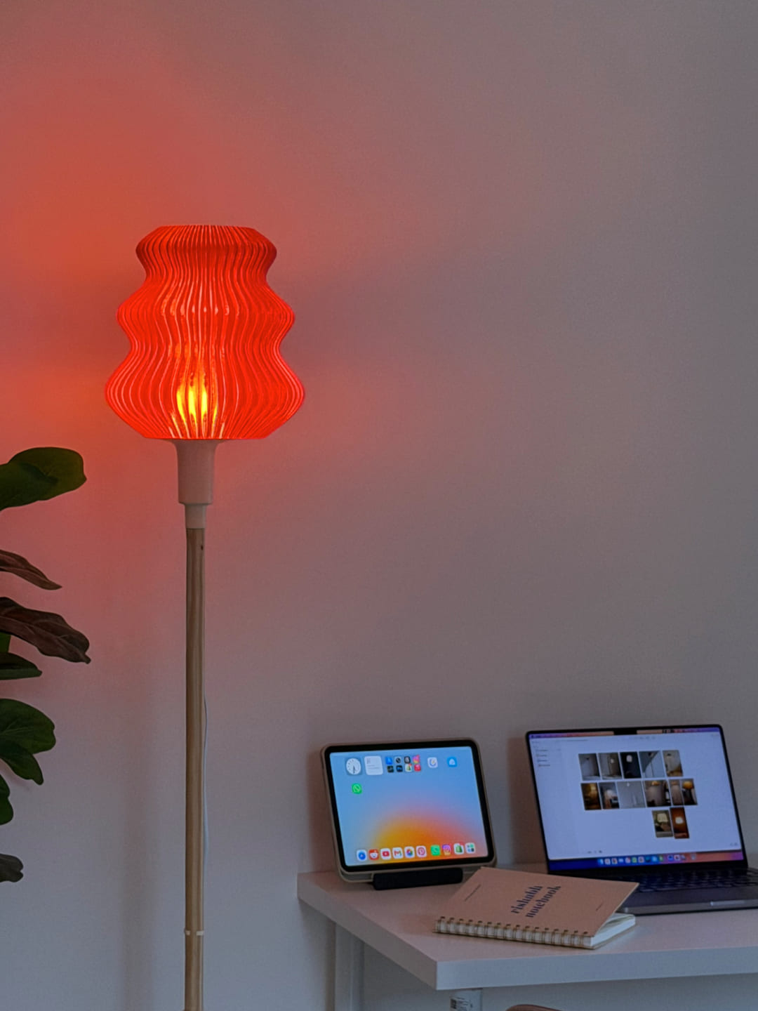 Solis Wood Floor Lamp