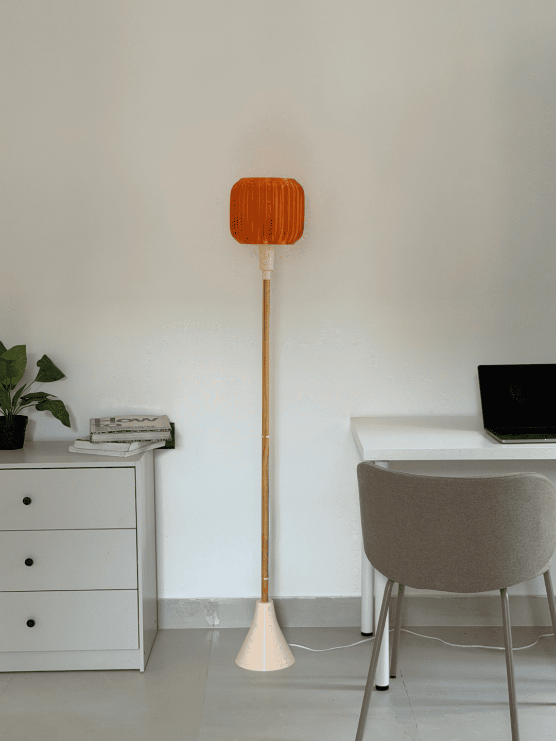 Soren Wood Floor Lamp