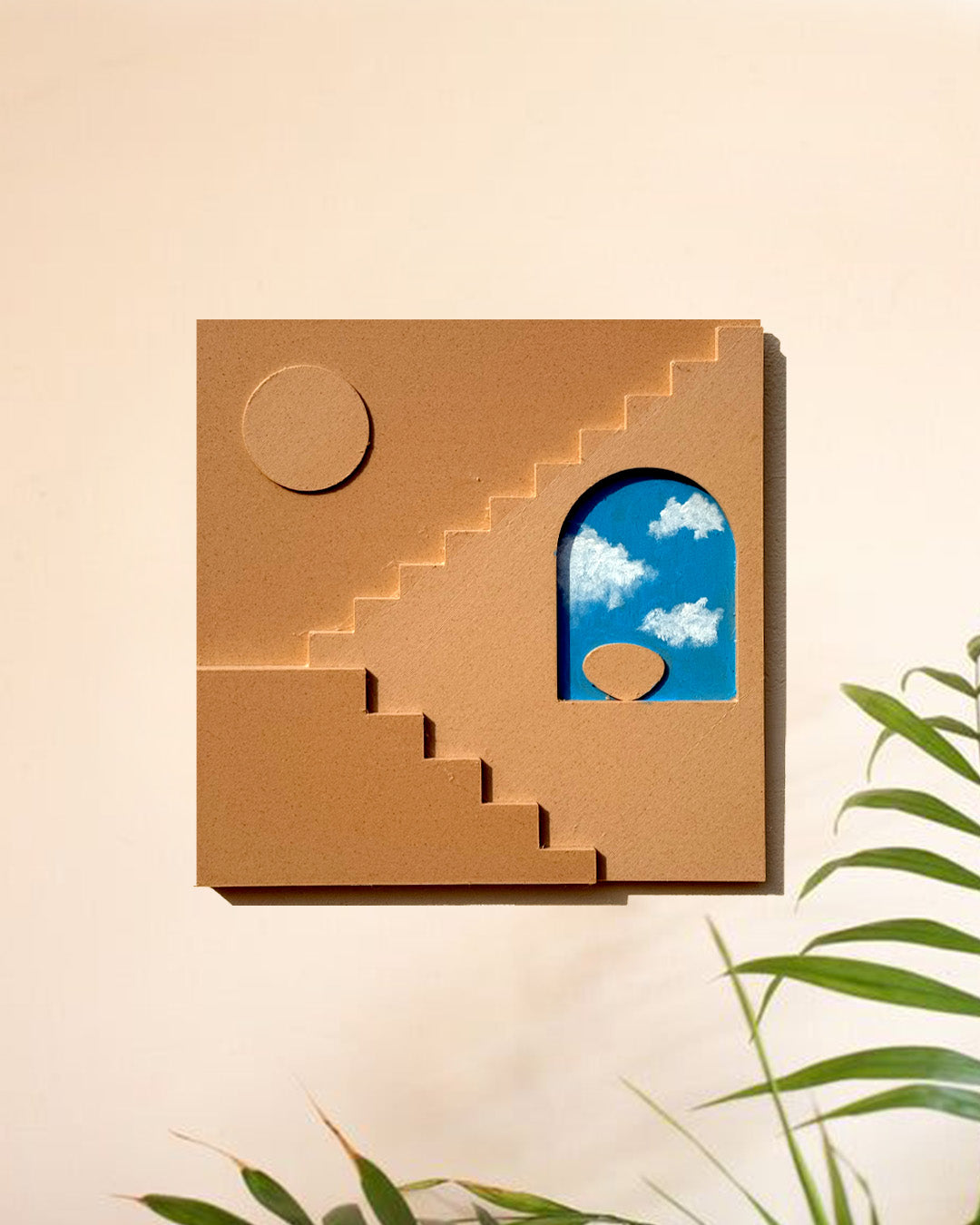 Cat & Pot Wall Art
