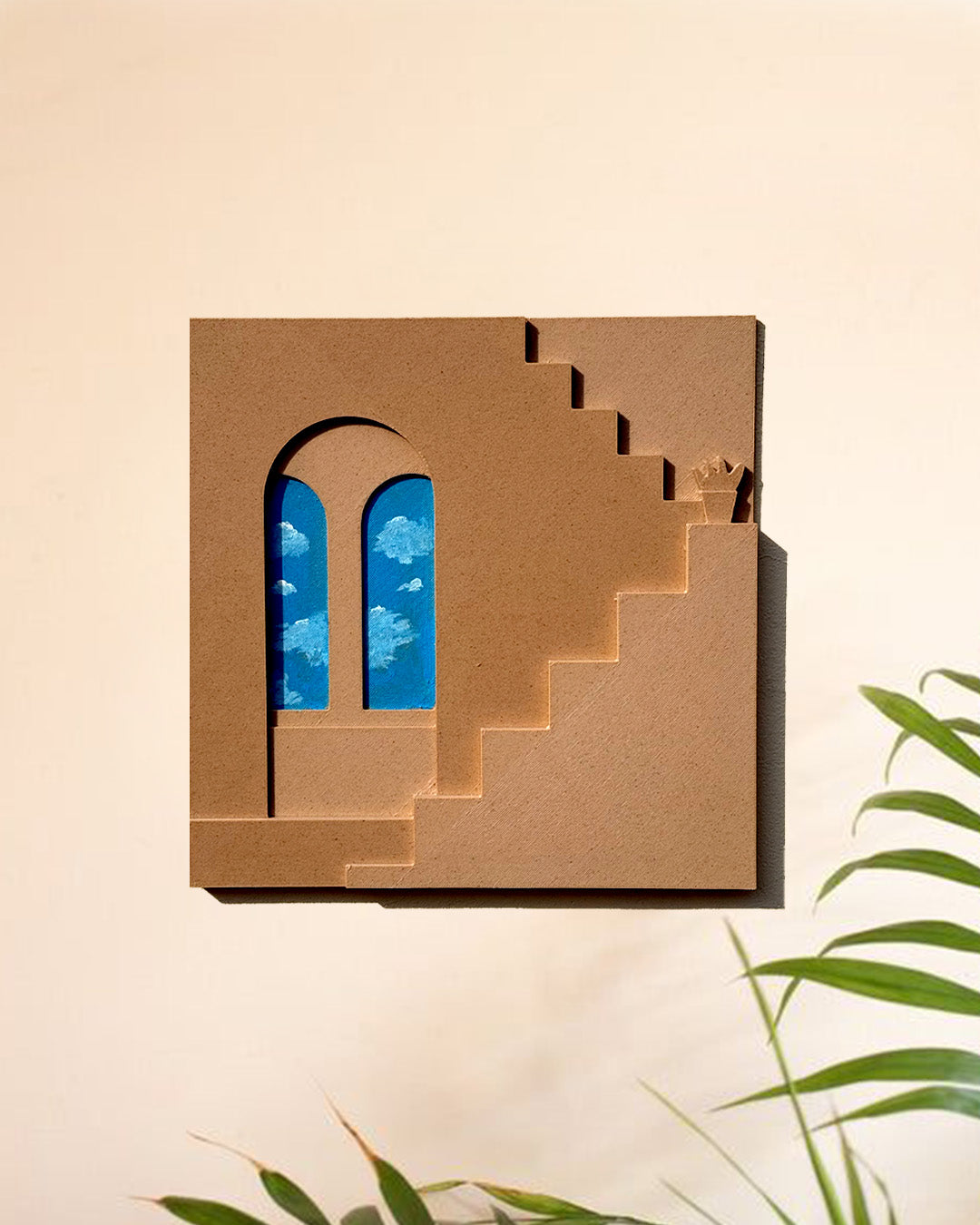 Cat & Pot Wall Art