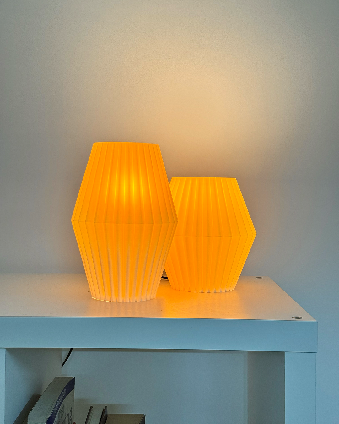 Origami Lamp Duo