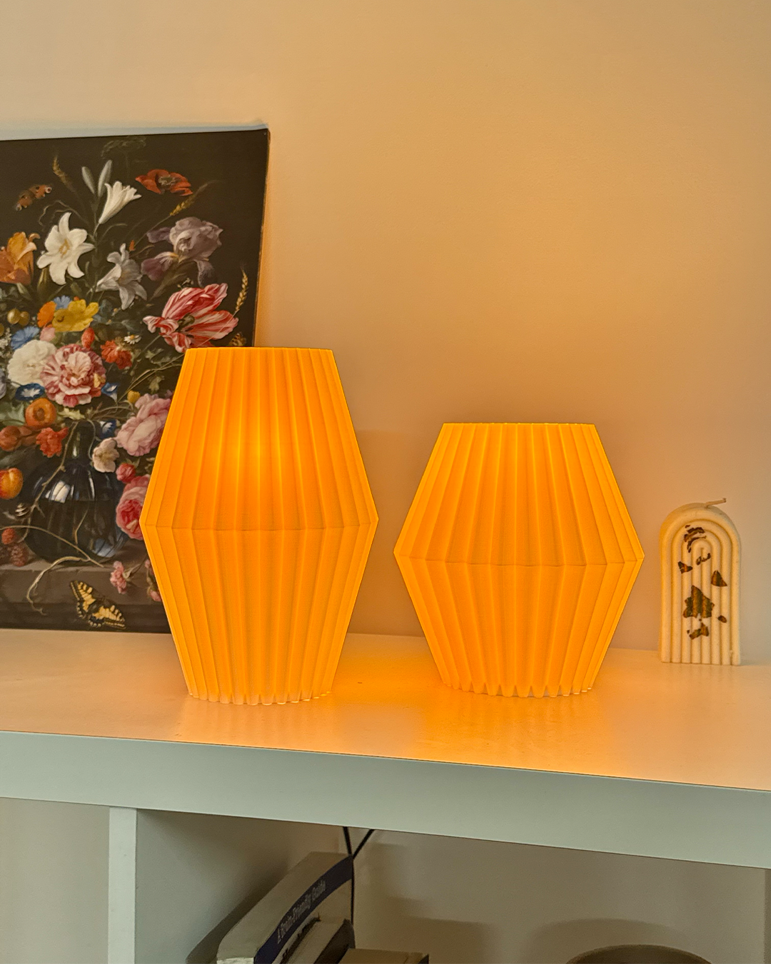 Origami Lamp Duo