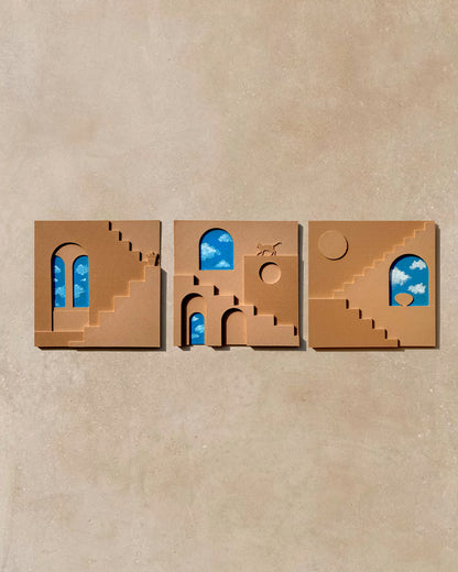 Cat & Pot Wall Art