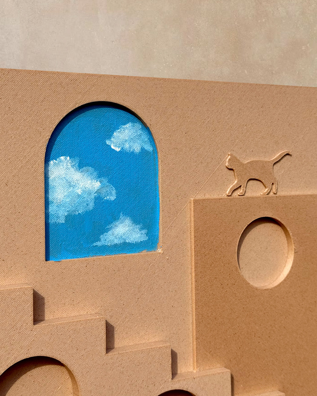 Cat & Pot Wall Art