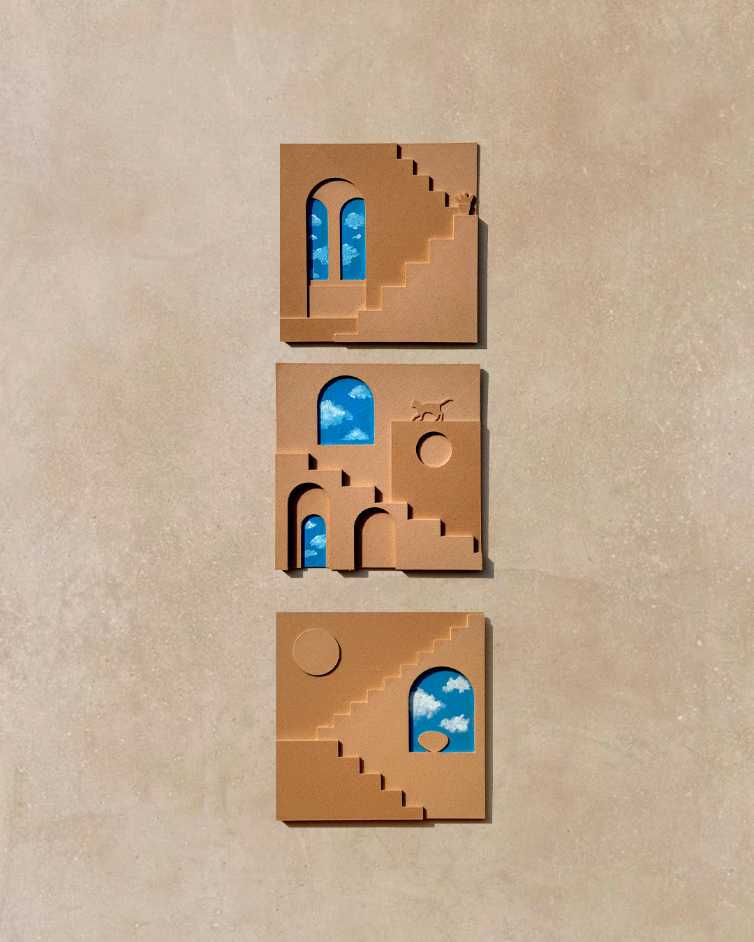 Cat & Pot Wall Art