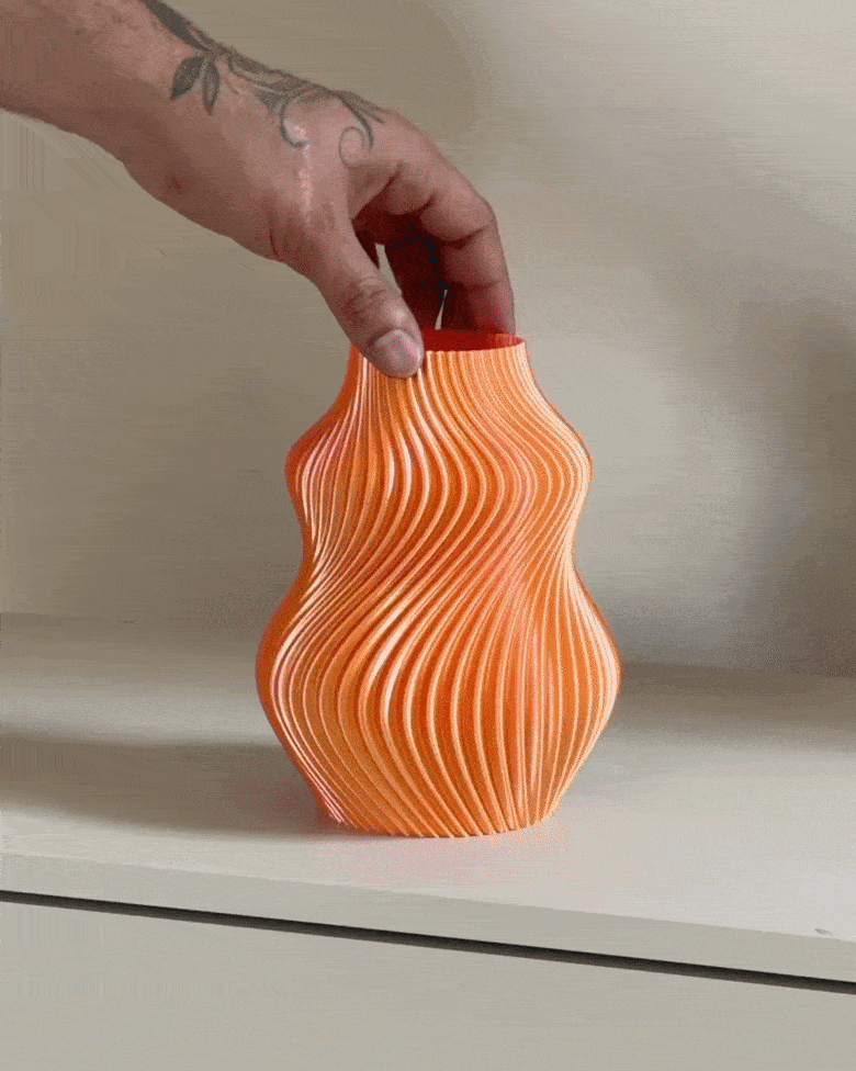 Sway Vase Molten Sunset